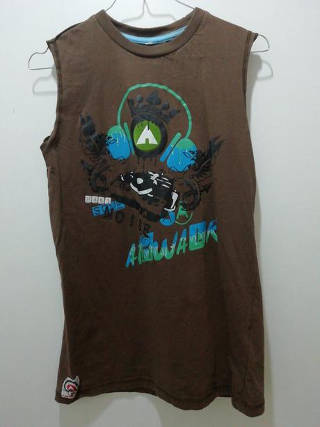 Hnedé letné tielko airwalk, 164