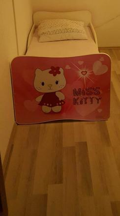 Hello kitty postel 80x180 cm, šírka (cm): 80,dĺžka (cm): 180