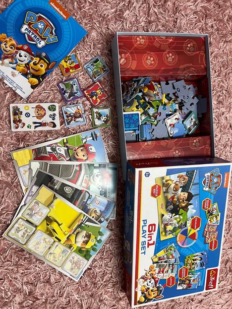 Hra paw patrol 6 v 1, 