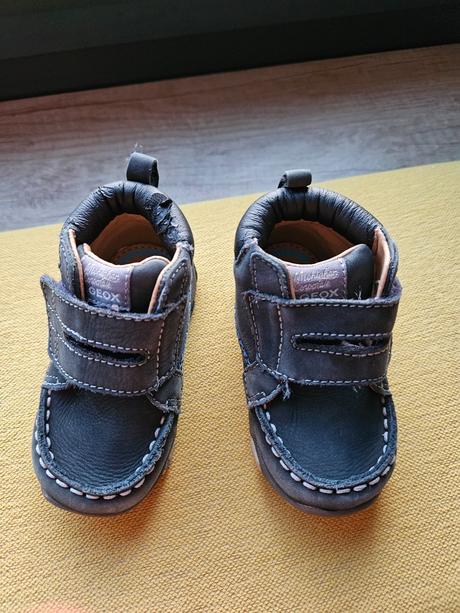 Kožené topánočky, geox,19