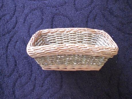 Dekoračný košíček 24 x 17x9 cm top stav, 
