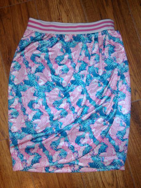 Sukňa potlač kapor, gate,s