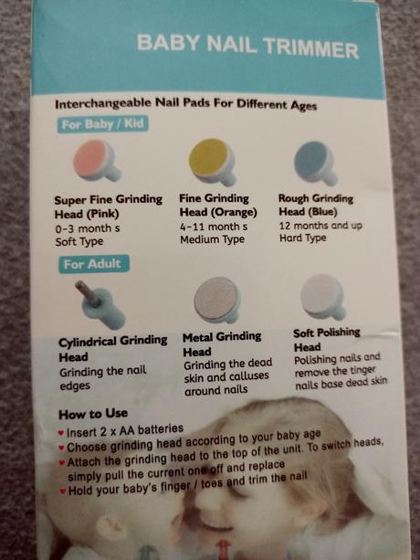 Detský elektrický pilník na nechty, 