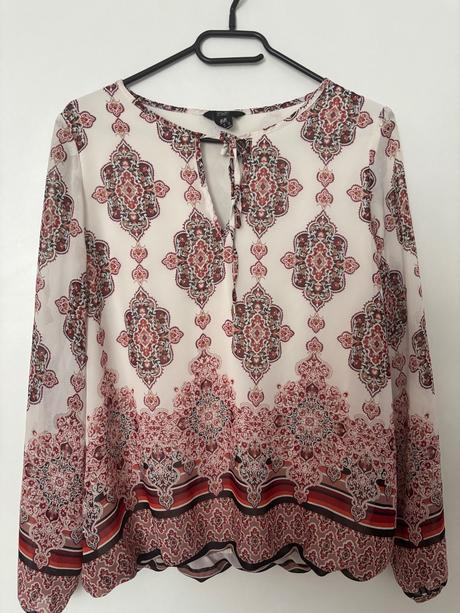 Vzorovana blúzka, f&f,40