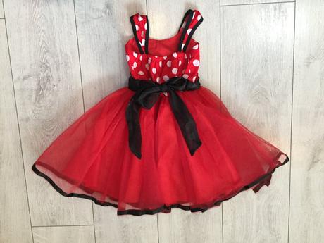Dievčensky kostym minnie 2-3 roky,