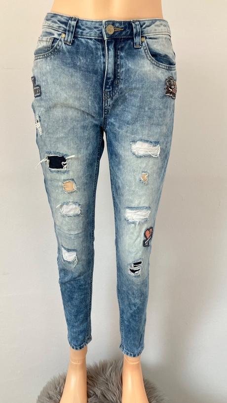 Dámske rifle boyfriend (26), reserved,xs