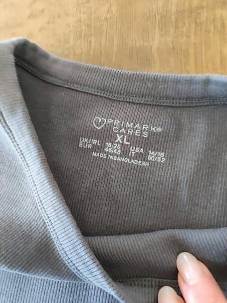 Dámske tričkove šaty, primark,xl