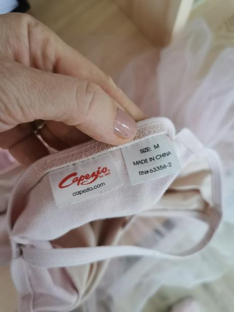 Dres na balet s tutu suknickou capezio, capezio,104