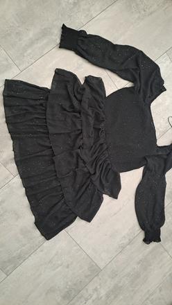 Čierne šaty, sinsay,xl