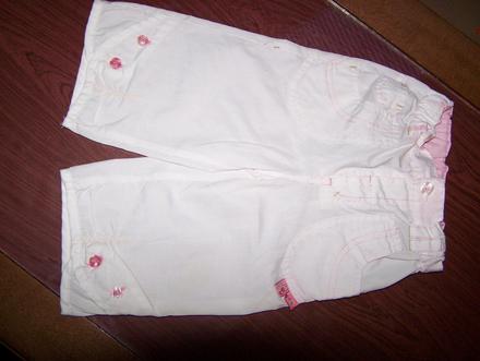 Letné ľahké nohavice s peknými detailami, 74