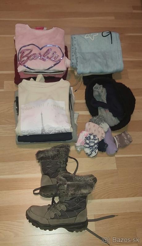 Balík oblečenia pre dievča 158-164, 158–170