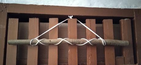 Dekoračná tyč na zavesenie dekorácií svetielok, 