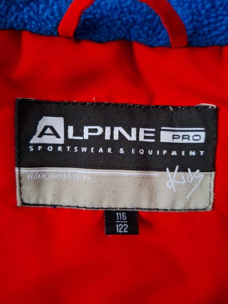 Bunda, alpine pro,122