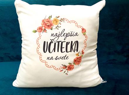 Vankúš pre učiteľku,