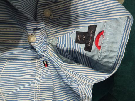 Tommy hilfiger košeľa nohavice komplet súprava, tommy hilfiger,92
