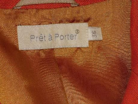 Luxusny damsky lanovy kabat, 36