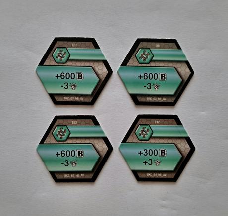 Bakugan magnetické žetóny, 