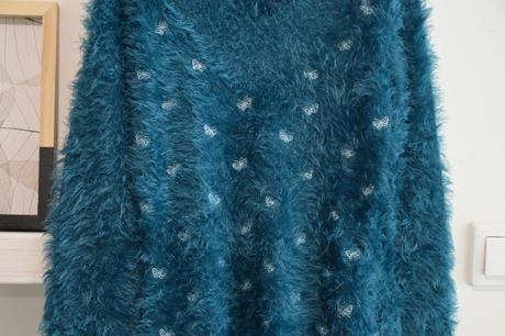 Chlpatý svetrík, xs