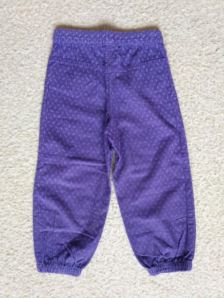 Dlhé nohavice menčester lupillu 92, lupilu,92