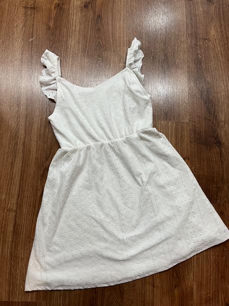 Biele minišaty h&m, h&m,146