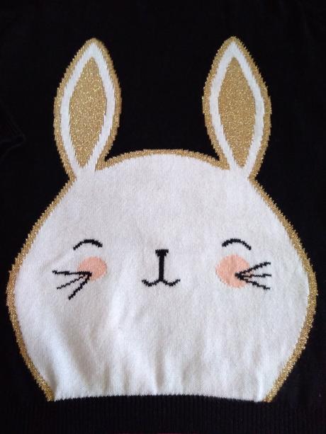 Sveter so zajkom, lupilu,110