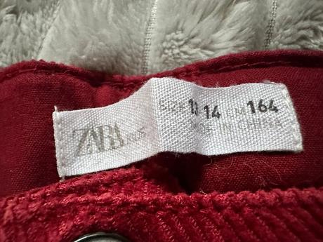 Nádherná menčestrová sukňa zara, zara,164