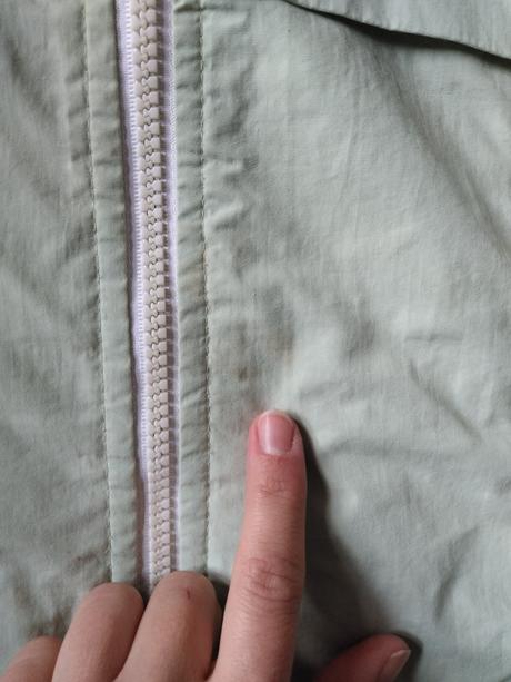 Prechodná svetlozelená bundička, 98