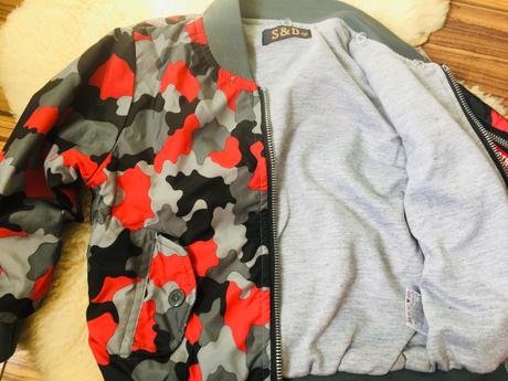 Chlapčenská bombera maskáčova, 92