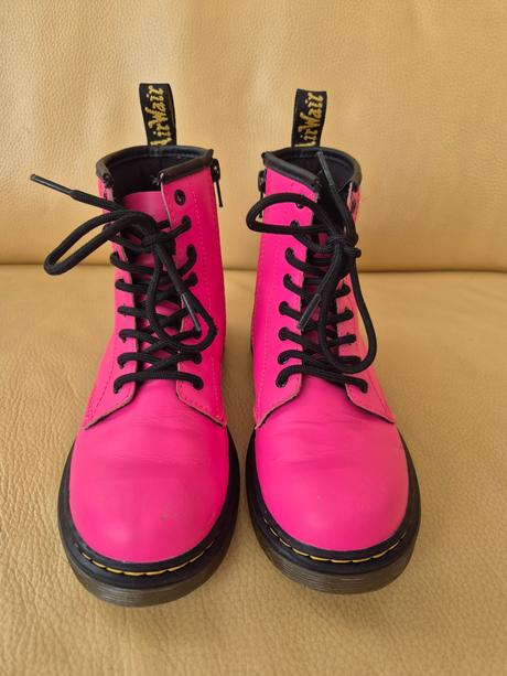 Kožené čižmy dr. martens 1460, veľ. 34, 34