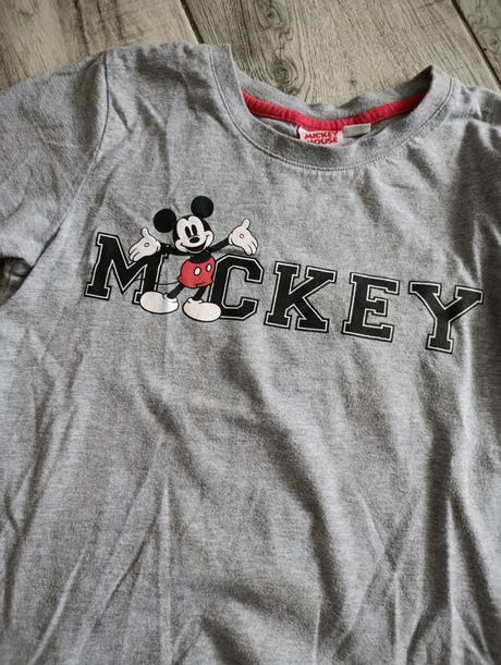 2x tričká mickey mouse+ kratasky 122/128, 122