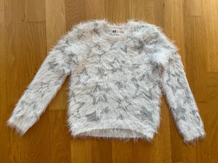Mäkkučký dievčenský pulóver, h&m,110