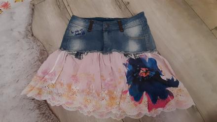 Sukňa desigual s madeirou, desigual,s