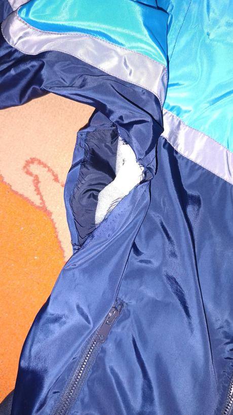 Obojstranná vetrovka odnímateľná kapucňa cca 164, 164