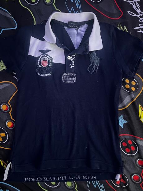 2 trička polo ralph, ralph lauren,128