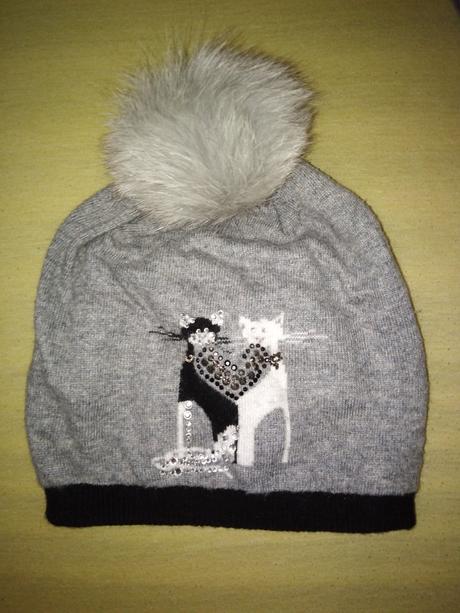 Čiapka dvojitá z kvalitnej srsti angory, 56