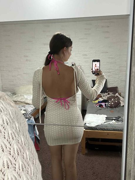 Čistonove šaty na plavky veľkosť s, s