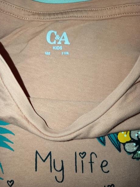 Bavlnené tričká 122/128, 5-7 rokov, 122