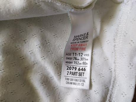 Pyzamo vrchna cast bambi, marks & spencer,152