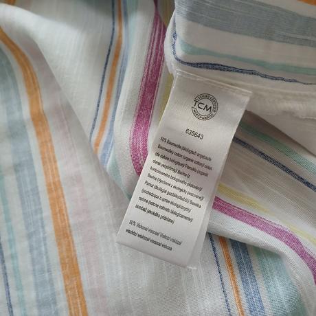 Letná pásikavá blúzka, tchibo,46