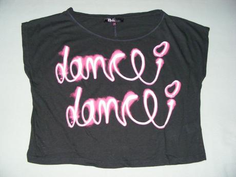 Crop top dance zn. bershka, bershka,164