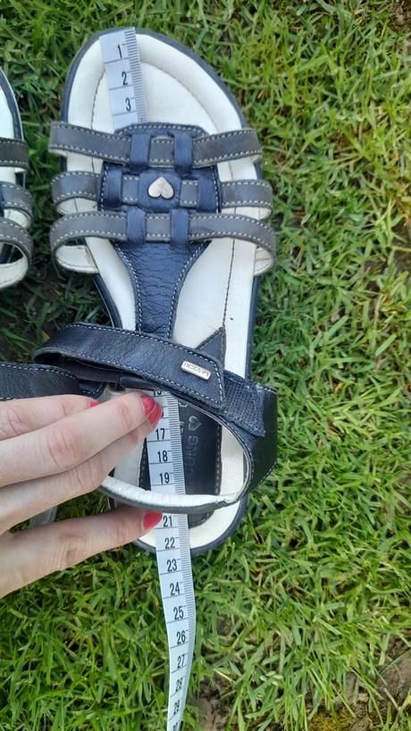 Kožené sandálky, lasocki,34