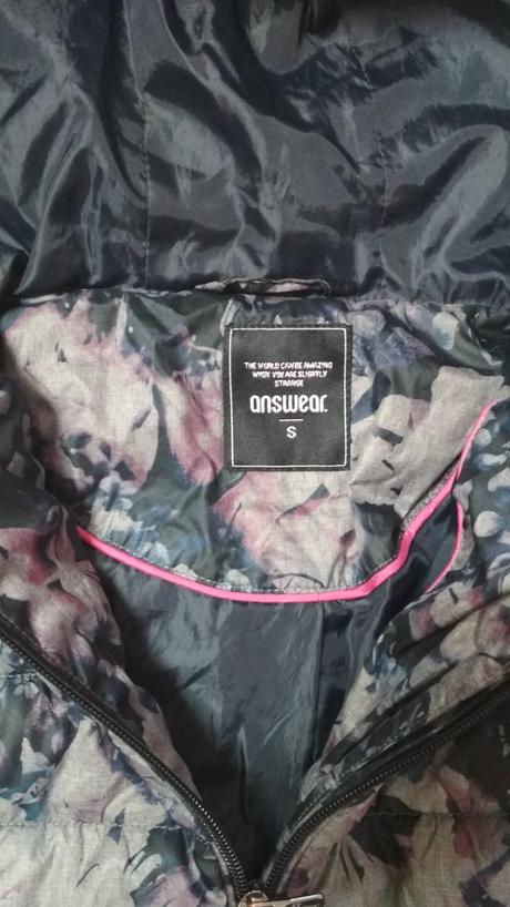 Zimná predĺžená bunda answear, s