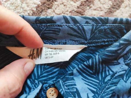 Letná košeľa hm, h&m,116