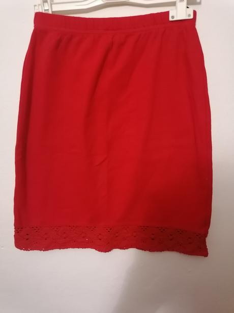 Tepla cervena sukna, bonprix,xs