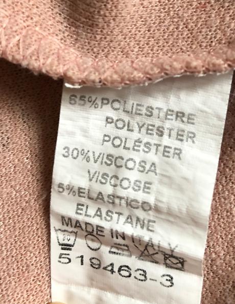 Dámska mikina / tunika v staroružovej, s