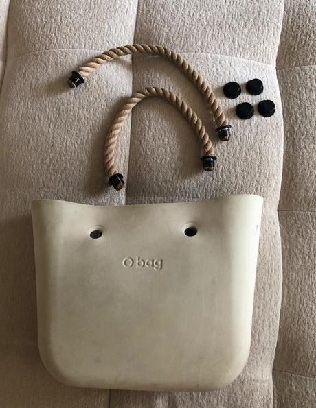 Krémová veľká o bag kabelka, o bag