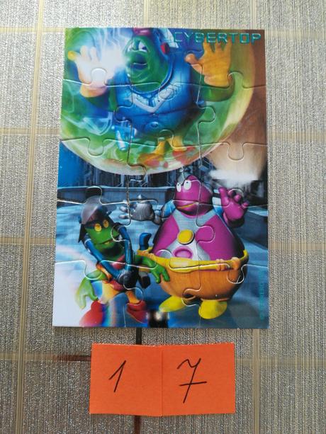 Kinder puzzle -  kus 80 centov, 