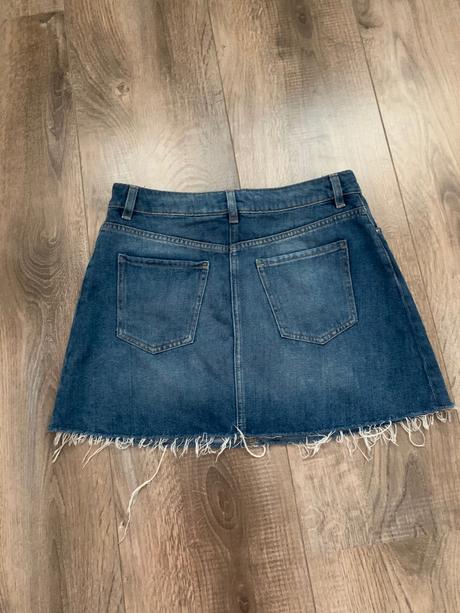 Riflová sukňa h&m, h&m,m