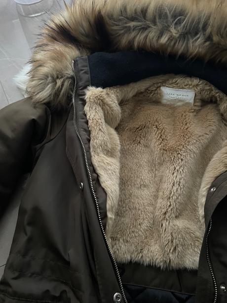 Zimna bunda zara, zara,xs