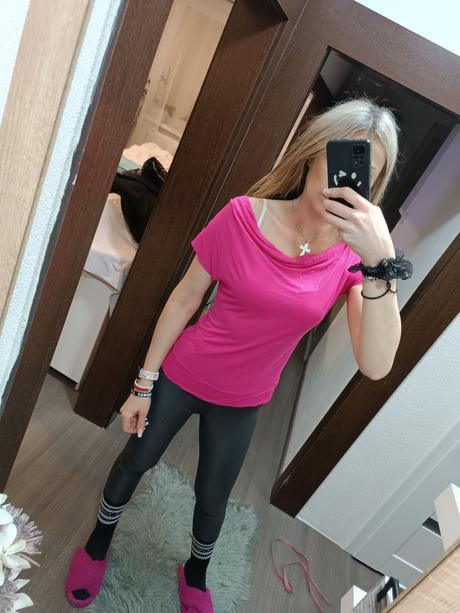 Tričko ružové veľ. s, amisu,s